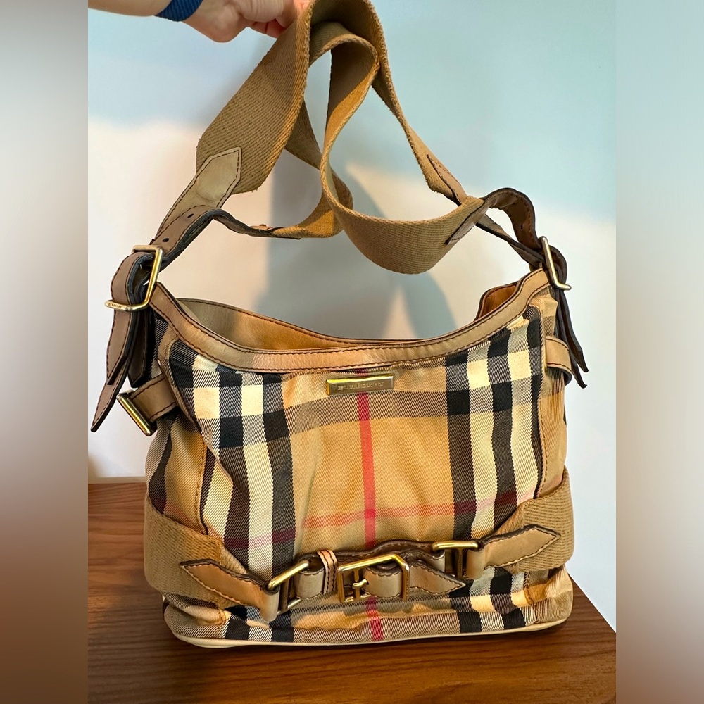 Burberry 3 way Checkered Gorgeous Bag